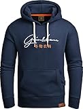 Grin&Bear Hoodie Herren Sweatshirt GEC703 Navy L