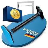 ELANI – sichere Klimmzugstange 70-90 cm bis 300 kg für Türrahmen ohne Bohren mit innovativer Gewindesperre – Pull Up Bar, Türreck Klimmzugstange Türrahmen, Klimmzug, Klimzugststange (_Blau)
