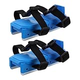 FRCOLOR 1Paar Schlittschuhe Verstellbare Doppelkufen Eislaufschuhe mit Clip Riemen für Anfänger Sicher für Outdoor Aktivitäten im Winter