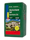 Deutschland, Straßenkarten-Set 1:200.000, 2022/2023: 18 Straßenkarten in praktischer Kartentasche (freytag & berndt Auto + Freizeitkarten)