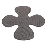 GRIRIW Motorradhelm Innenpolster 10x10 Zoll Atmungsaktive Herausnehmbare Polsterung Stoßdämpfendes Helmfutter Waschbar Kompatibel mit Motorrad und Fahrradhelmen