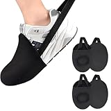 YOFDAL 2 Paare Motorradüberzieher, Motorrad- und Fahrradüberzieher, Halbfuß-Überzieher