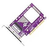 PCIe5.0 NVMe Erweiterungsadapterkarte Für PCIExpress 5.0-Festplatten Passend Für Den PCIExpressX4-Steckplatz