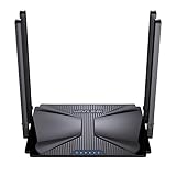 WAVLINK 3000 Mbit/s WiFi 6 WLAN Router, AX3000 Dual WLAN Router (574 Mbit/s 2,4GHz + 2402Mbit/s 5GHz) mit 5 Antennas, 802.11ax Wireless Router, 2 Gigabit LAN Port, WiFi+Mesh, WPA3, MU-MIMO+OFDMA