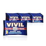VIVIL Extra Strong Pfefferminz, 5 x 3er Pack, extra starke Pastillen mit Pfefferminzgeschmack, zuckerfrei & vegan, 15 x 25g