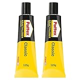 Pattex Kraftkleber Classic, extrem starker Kleber für höchste Festigkeit, Alleskleber für den universellen Einsatz, hochwärmefester Klebstoff, Vorteilspack mit 2x 125 g, 9H PCL4CX