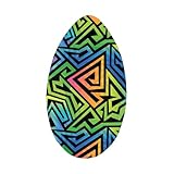 Fenteer 35 -Zoll -Skimboard -Surfbrett Sandbrett Flache Wasserzubehör Supplies Skim Board für Jungen Mädchen Teenager Reise Skimboarding, GrÜn