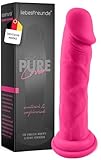 Liebesfreunde® Real Touch Dildo für Frauen - 20 cm realistischer Penis mit Saugnapf, Silikon Sex Spielzeug für die Frau, phthalatfrei