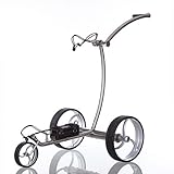 Trendgolf Elektro Golf Trolley Streaker Silber, mit aktiver Bergabfahrbremse