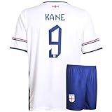 England Trikot Set Kane - Kinder und Erwachsene - Jungen - Fußball Trikot - Fussball Geschenke - Sport t Shirt - Sportbekleidung - Größe 140