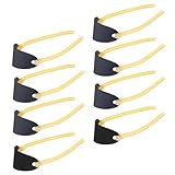 8 Stück Steinschleuder Gummi, Hochwertige Schleudergummis für Erwachsene & Profis, Robuste Ersatzgummis für Jagd-Katapulte & Zwillen, Passend für die meisten Steinschleudern, Ideal für Outdoor, Jagd