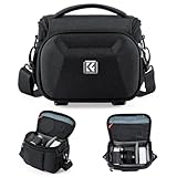 K&F CONCEPT Kameratasche Camera Bag Spiegelreflex für DSLR/SLR,Fotografie und Alltags Fototasche, Fotorucksack Klein，KameraUmhängetasche mit Stativhalterung, Klein (S)
