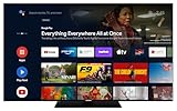 Telefunken Android TV 65 Zoll Fernseher (4K UHD Smart TV, HDR Dolby Vision, Triple-Tuner, Dolby Atmos) D65U750X2CW