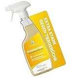 KLARBERG 500ml Enzymreiniger Spray - Hundeurin & Katzenurin Geruchsentferner extrem stark Geruchsneutralisierer für Sofa/Teppich etc. - Tiergeruch neutralisieren statt überdecken - Made in Germany