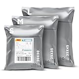 RAGO® Versandtaschen Plastik Warensendung S-10 Stück I M-10 Stück I L-10 Stück +Lieferscheintaschen C6 I Versandbeutel Selbstklebend und Blickdicht I Plastiktüten Verschließbar I Ideal für Vinted