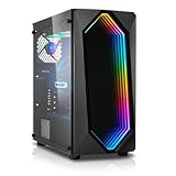 Gaming PC AMD Ryzen 7 5700X, RTX 4060 8GB, 16 GB DDR4 RAM, 1TB SSD, Windows 11 Pro