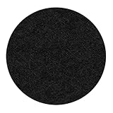 Poolunterlage Rund 305 cm - Pool Bodenplane Rund Poolmatte - Faltbarer Pool Unterlage Outdoor Bodenmatte Für Outdoor Swimmingpool Bodenfolie Untergrund Matte - Schwarz