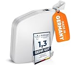 MEISTERBAU - Rolladen Gurtwickler Aufputz 14mm [Made in Germany] - Aufklappbarer Rollladen Aufwickler für Rolladengurt 14mm [ohne Gurt] - 180° schwenkbarer Rolladen-Gurtwickler + Aufbauvideo