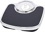 Arztwaage mit Höhenpfosten, Badezimmerwaage Analog, Mechanische Personal Gesundheitswaage, Großes Doppelskalzifferblatt, 180 kg / 390 Pfund, Fitnessstudio/Zuhause/Krankenhaus