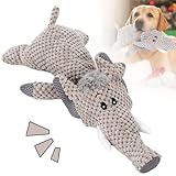 Topbashgo Unzerstörbares Hundespielzeug, Kauspielzeug Hund, Hundespielzeug, Dog Toys for Aggressive Chewers (Elefant)