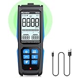 ALLmeter Geigerzähler Radioaktivität, hochpräziser Strahlenmessgerät, Dosimeter Radioaktivität zur regelmäßigen Messung, Tragbarer Geigerzähler Alpha Beta Gamma mit LCD-Display, Typ-C Wiederaufladbar