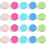 DUJEQM Magnete für Magnettafel, 20 Stück 5 Farben Magnet Kühlschrankmagnete Kühlschrank Magnete Stark Magneten Mini Magnete Klein Whiteboard Magnete Bunt Rund Tafelmagnete für Kühlschrank, Magnetwand