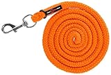 Covalliero Kerbl Führstrick Hippo mit Karabinerhaken ? Orange (Länge 200 cm, Gewicht 0,1 kg, Material Polyethylen, Strick, Leine) 3230443