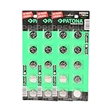 PATONA Premium CR2032 Lithium Batterien 3V, 30 Stück (3x10) – Knopfzellen Vorratspack für Fernbedienung, Autoschlüssel, Thermometer, Uhren, Fahrradcomputer