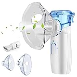 ASOG Inhalator Vernebler, Inhalationsgerät Tragbar kinder, inhalationsgeräte kinder und erwachsene, bei Erkrankungen der Atemwege Reisen und Zuhause