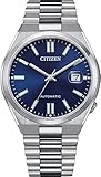 Citizen Herren Analog Automatik Uhr mit Edelstahl Armband NJ0150-81L