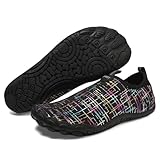 Unisex Barfußschuhe Traillaufschuhe Herren Damen Wanderschuhe Sportschuhe Laufschuhe Knit Sneaker Leichte Barefoot Shoes Barfuss SchuheAtmungsaktiv Fitnessschuhe Zehenschuhe Surfen Gehen Wandern