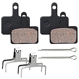 2 Paar Fahrrad Bremsbeläge, Scheibenbremsbeläge Bremsbeläge Fahrradbremsen Scheibenbremse Fahrrad Bike Beläge Brake Pad für M575 M525 M515 T615 T675 M505 M495 M486 M485 M475 M465