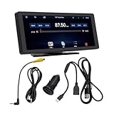 Giwnhvx 10,26- Bluetooth-Tragbildschirm GPS-Navigationsdisplay Wireless Carplay Android Auto MP5-Player Fahrtenrekorder