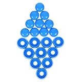 JOINPAYA 10 Stück Teiliges Plastikmutternschutzkappen für Spielplatz Schraubenbolzenabdeckungen Robust Installieren Einsetzbar für Spielgeräte und Rutschen Kindersicherheit Gewährleistet