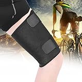ANKROYU Oberschenkel Bandage, Oberschenkelbandage Muskelfaserriss, Oberschenkel Bandage Kompression mit Klettverschluss Neopren Verstellbar Kompressions Ärmel für Ischiasnerven Schmerzlinderung