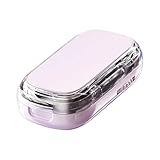 Pillenschneider, tragbares Tablettenschneidewerkzeug – tägliche Tabletten-Schneidebox für Erwachsene, Kinder, Krankenschwestern, Zuhause, Schule, Geschäft, Krankenhaus, Camping, Reisen, Arbeit