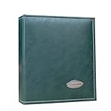 HPTHLY Große Fotoalben Aus Leder Mit Insgesamt 40 Blatt Und 80 Seiten, Ideal Als Gästebuch Für Hochzeiten Oder Zum Selbermachen.(Vertikal - 255 Mm * 215 Mm * 45 Mm)