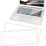 2 Stück Universal 13-14 Zoll Laptop Tastatur Abdeckung Schutz für Notebook, Ultra Dünne Wasserdichte Staubdichte Silikon Haut, Laptop-Tastaturabdeckung