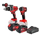 Bohrmaschinenset - Schlagschrauber PBL 80 P + Schlagschrauber IS 230 L2024 BRUSHLESS (2 Akkus 4Ah + Ladegerät + Koffer)