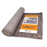 easypaint® PREMIUM Malervlies 50 m² - Malerabdeckvlies Schutzvlies mit PE Anti Rutsch Beschichtung - Gewicht: 180 g/m² - Abdeckvlies ist der perfekte Oberflächenschutz für Bodenbeläge - 50 m² Rolle