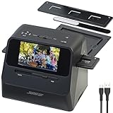 Somikon Fotoscanner: 3in1-Foto-, Dia- & Negativscanner mit 22 MP und HDMI-Ausgang, Akku (Scanner, Bildscanner, Digitalisierung)