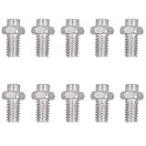 AID 10 StüCke Fahrrad Pedal Bolzen No- Bolzen Pin Nagel für Fahrrad Pedale Fahrrad ZubehöR 6X 10,5Mm