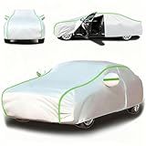Autoabdeckung Wasserdicht für Peugeot 306 Cabriolet 1993-2002 - Auto Abdeckplane Schützt vor Regen, Schnee, Hagel, UV-Strahlung & Staub - Winterfeste Outdoor-Abdeckplane mit UV-Schutz