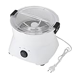 KiwiHood Elektrische Kartoffelschälmaschine 85W Professioneller Kartoffelschäler mit transparenter Abdeckung, Edelstahlklingen, großer Kapazität für Küchen und Restaurants