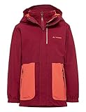 VAUDE Mädchen Kids Campfire 3in1 Jacket Girls, Salsa/orange, 110-116 EU