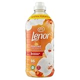 Lenor Weichspüler für 86 Waschgänge Gold und Vanilleblüten, bietet langanhaltende Frische für ein frisches Bett bis zu 1 Woche