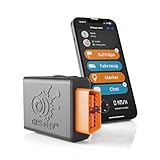 GPSauge OBD Telematik: GPS Tracker für Ortung + Objekterkennung + Telemetriedaten + elektronisches Fahrtenbuch mit Fahrer App + Fuhrparkmanagement Software inkl. 1 Jahr Lizenz, sofort einsatzbereit!