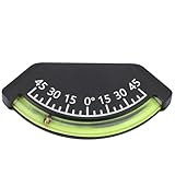 45 Grad Neigungsmesser, -45° - 0-45° Niveaumessgerät Einfach zu installieren Neigungsmesser Genaue Messung RV Niveaus, Winkel Neigungsmesser für Off Road Fahrzeug LKW RV