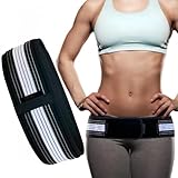DAWOOWF Beckengurt,OrthogüRtel für Damen & Herren,Ischias Gürtel mit bequemer Unterstützung für Becken, Hüfte, Taille, Rücken und Bauch, Ortho Gürtel Ischias bei Hüftschmerzen (120CM)