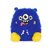 Legami - Super Soft! Plush Plüsch, Monster Thema, Mini Größe, mit personalisierbarer ID Karte, Steht alleine, 14x15x12 cm